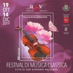 FESTIVAL DI MUSICA CLASSICA – CITTÀ DI SAN GIOVANNI VALDARNO – 19 OTTOBRE – 1 DICEMBRE 2019
