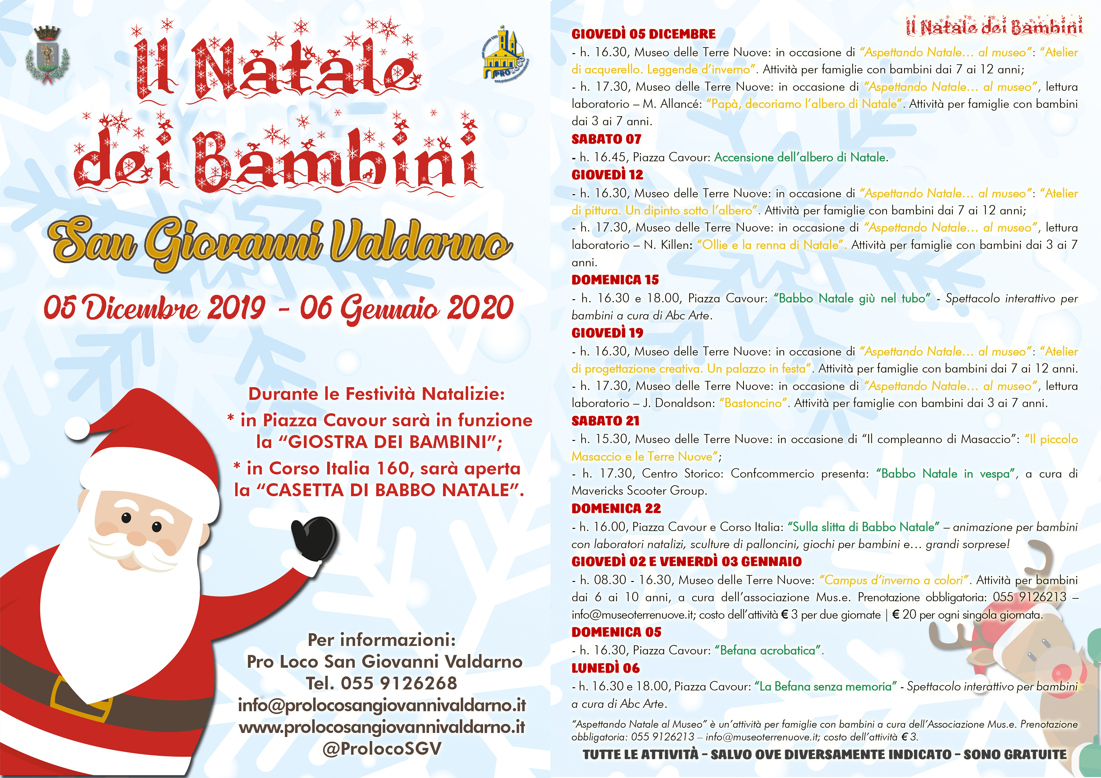 Babbo Natale Zoo 105.Natale A San Giovanni Valdarno Comune Di San Giovanni Valdarno