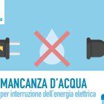 Mancanza d’acqua per interruzione dell’energia elettrica martedì 22 agosto in località Borro al Quercio