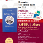 “Safina e Ataya”, a Palomar la presentazione del libro di Alessia Belli